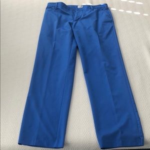 Adidas golf pants royal blue size 34x34